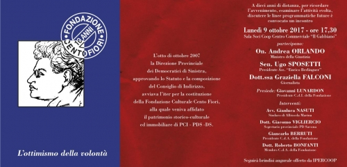 coverinvito centofiori 10 anni fondazione