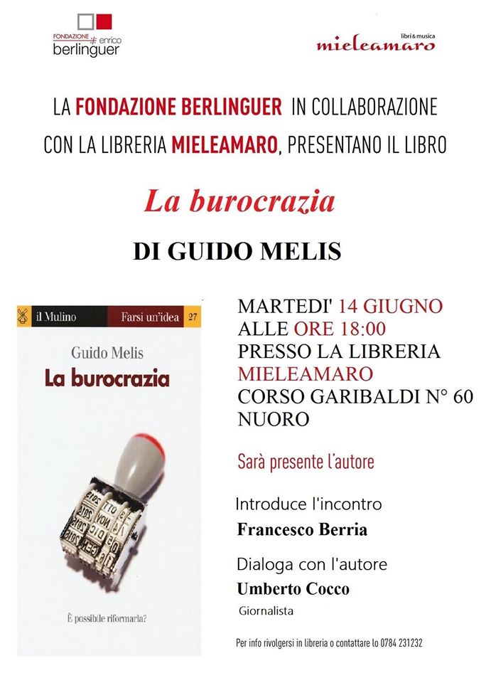 14.6.2016 Presentazione libro Guido Melis